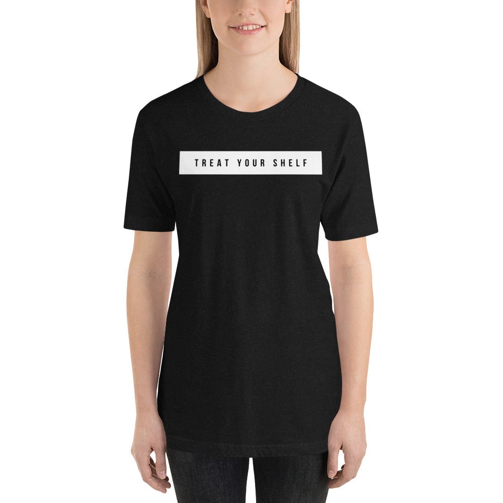 Evie Mitchell Black Heather / XS Treat Your Shelf - T-Shirt