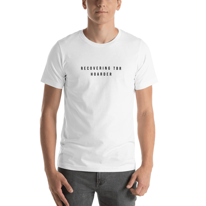 Evie Mitchell White / XS Recovering TBR Hoarder - T-Shirt