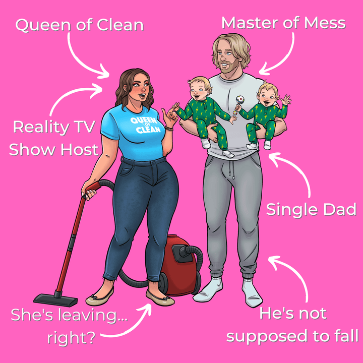 Clean Sweep | Small Town Plus Size Romance | Paperback - Evie Mitchell - Paperback