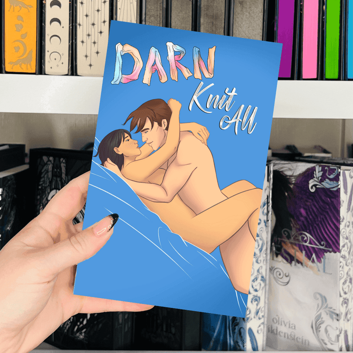 Darn Knit All | An Inclusive Disability Queer Steamy Romance | NSFW Paperback - Evie Mitchell - Paperback