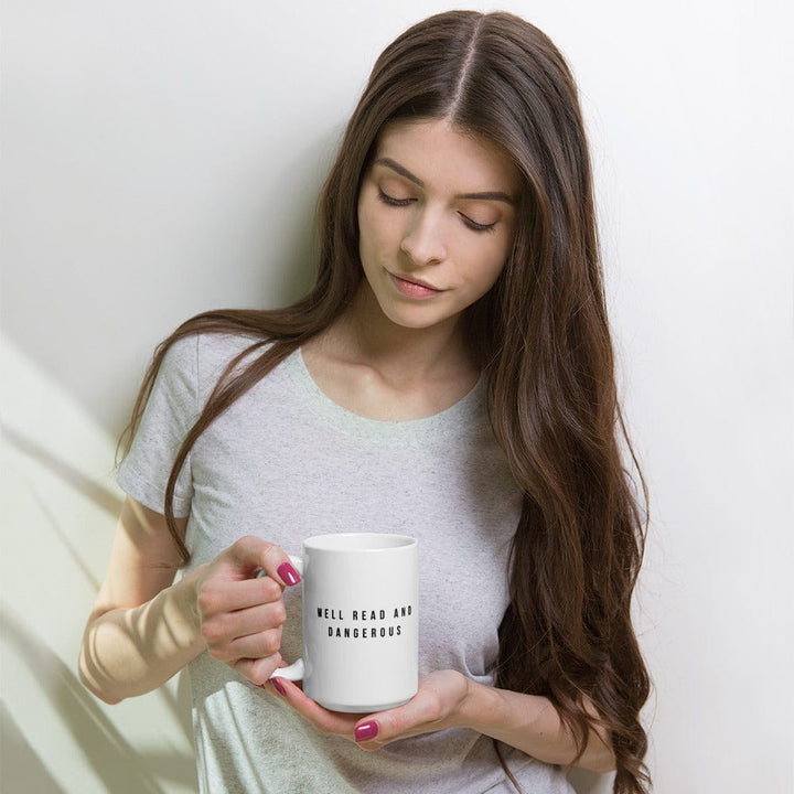 Evie Mitchell 15oz Well Read and Dangerous - Mug