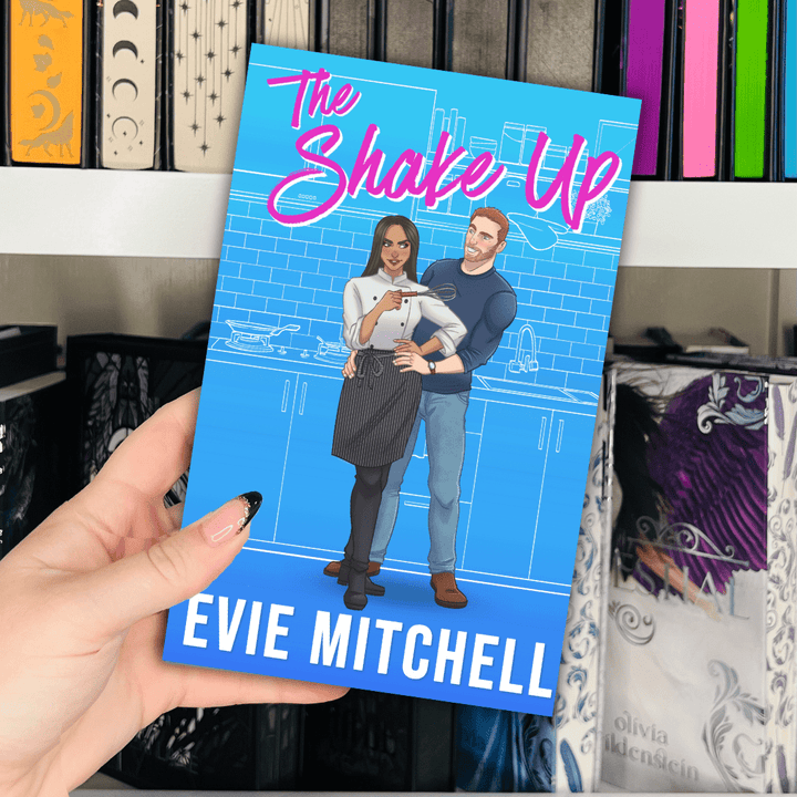 Evie Mitchell book The Shake Up / Double the D (Paperback SIGNED)