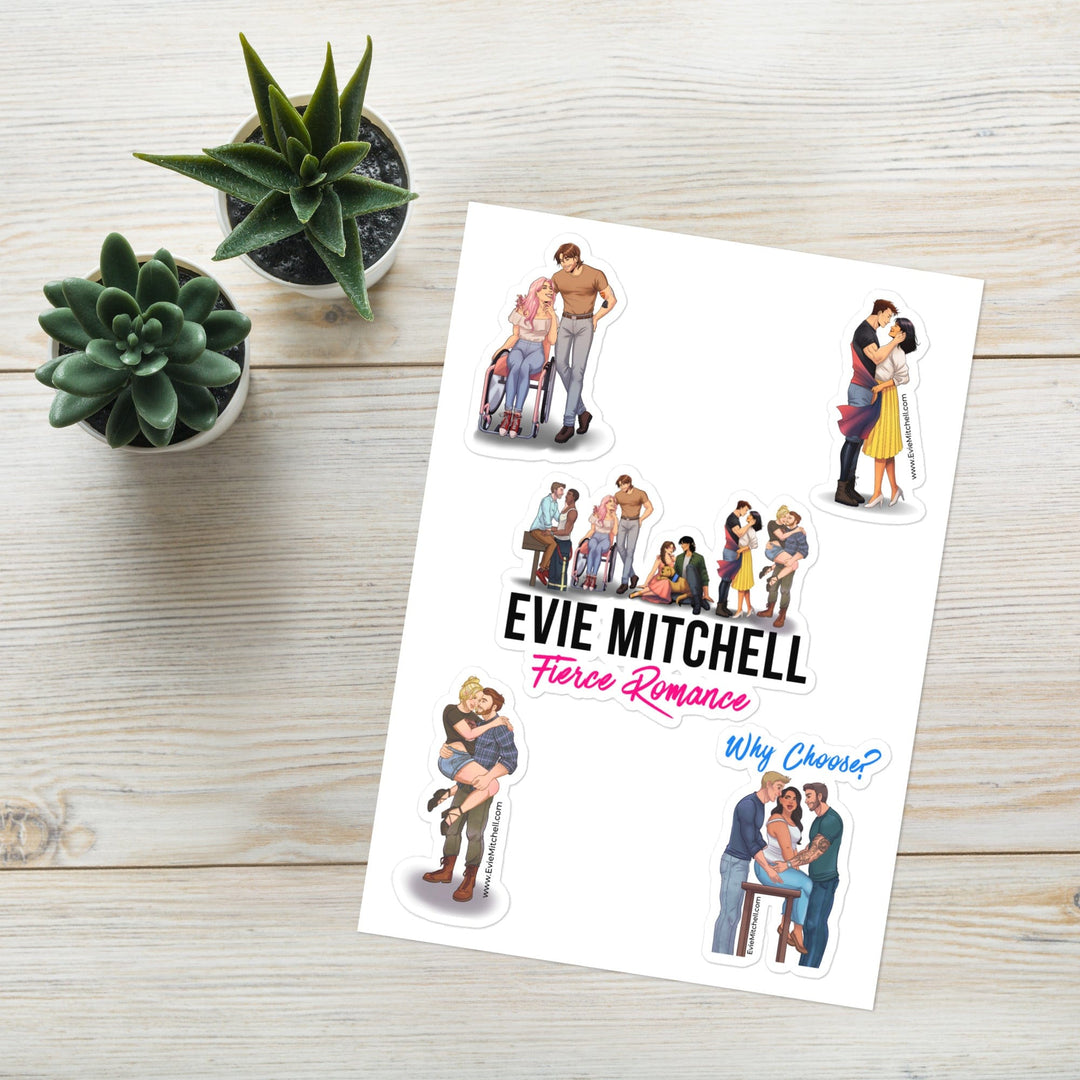 Evie Mitchell Evie Mitchell Illustrated Sticker Sheet