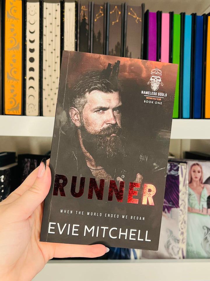 Evie Mitchell Paperback Foil Cover Runner (Paperback SIGNED)