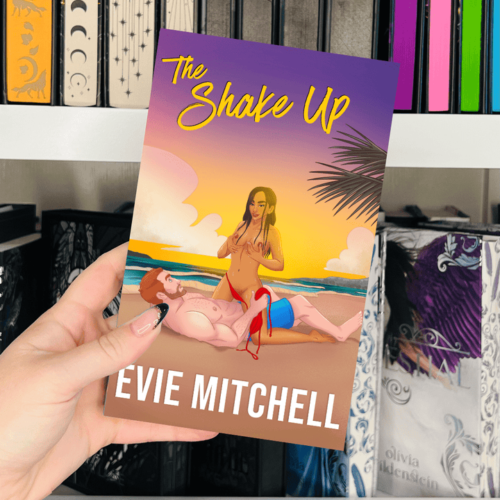 Evie Mitchell Paperback NSFW Cover The Shake Up / Double the D (Paperback SIGNED)