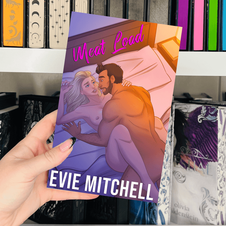 Evie Mitchell Paperback Spicy Cover Meat Load / Resolution Revolution (Paperback SIGNED)