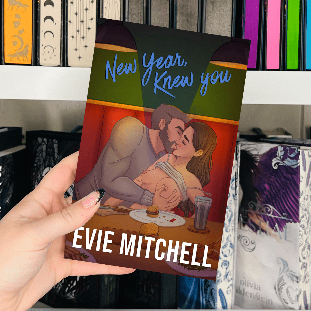 Evie Mitchell Paperback Spicy Cover New Year, Knew You / Double Breasted (Paperback SIGNED)