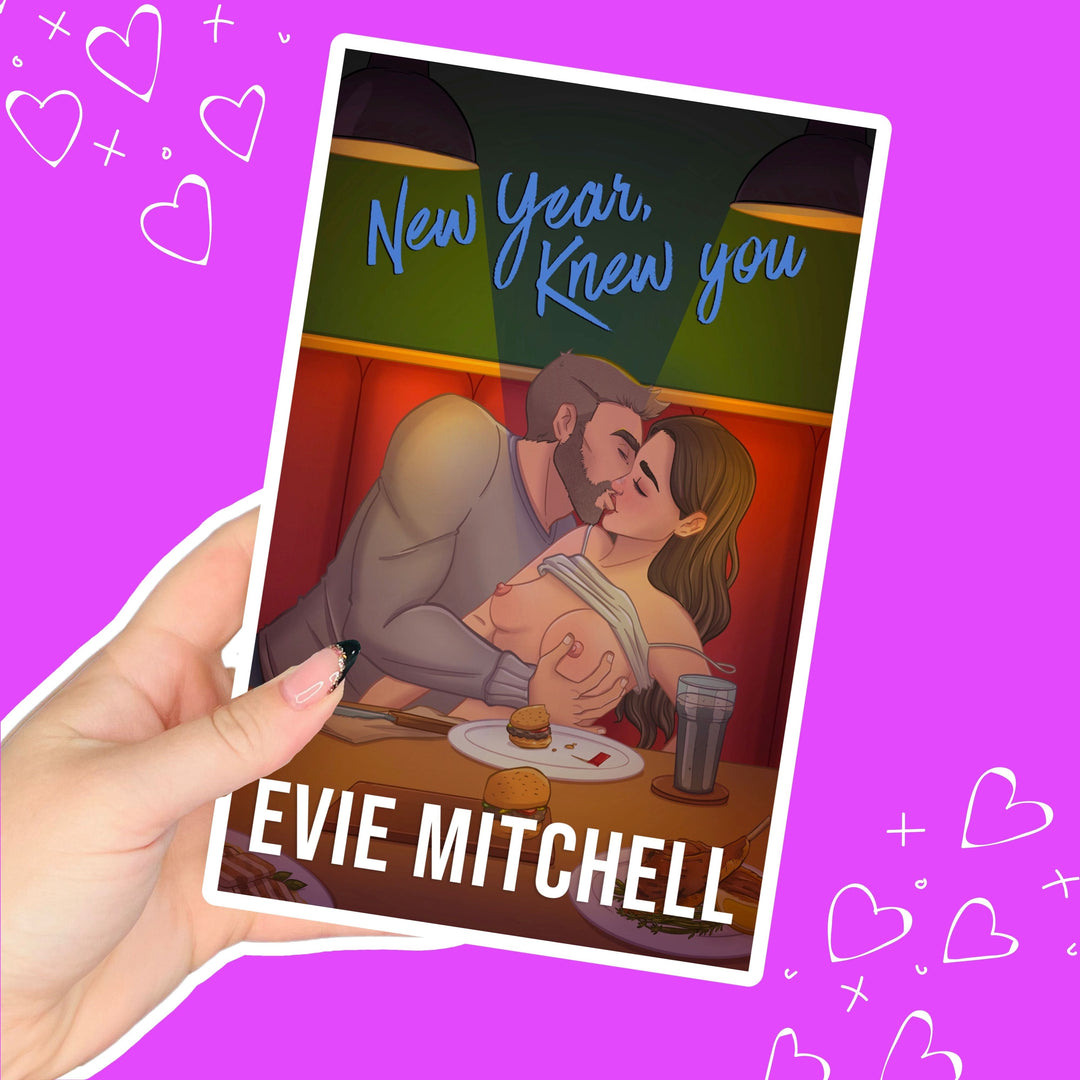 Evie Mitchell Paperback Spicy Cover New Year, Knew You / Double Breasted (Paperback SIGNED)