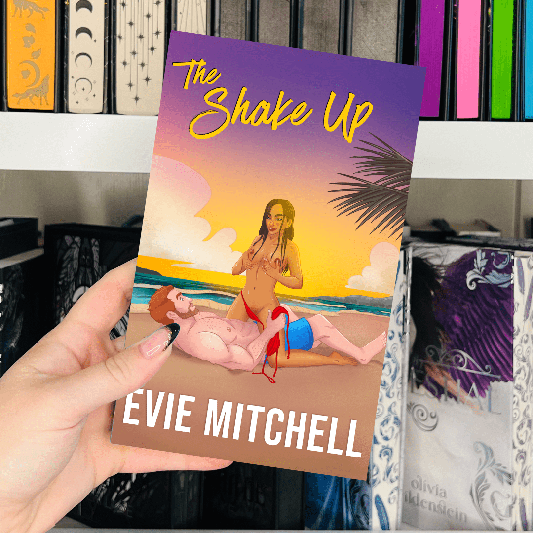 Evie Mitchell Paperback Spicy Cover The Shake Up / Double the D (Paperback SIGNED)