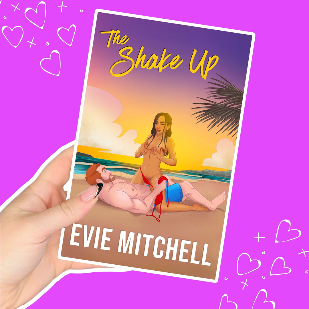 Evie Mitchell Paperback Spicy Cover The Shake Up / Double the D (Paperback SIGNED)