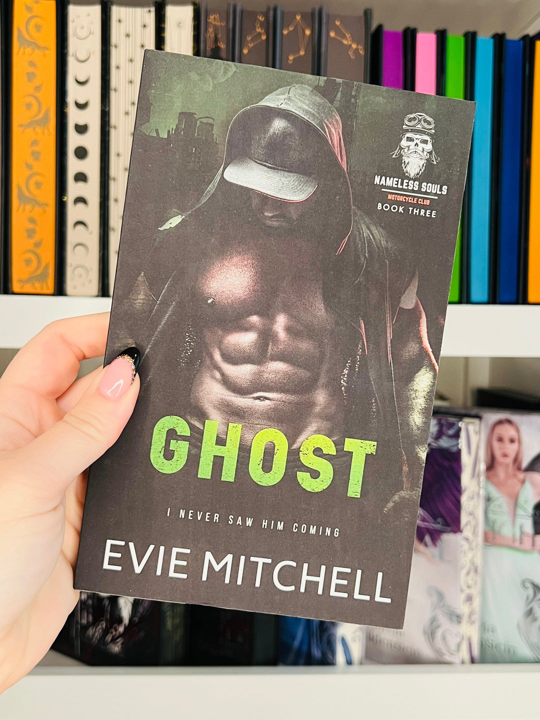 Evie Mitchell Paperback Standard Cover Ghost (Paperback SIGNED)