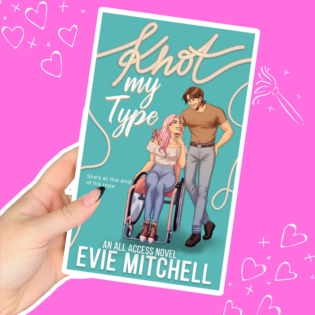 Evie Mitchell Paperback Sweet Cover Knot My Type (Paperback SIGNED)