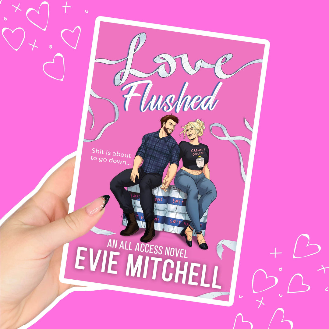 Evie Mitchell Paperback Sweet Cover Love Flushed (Paperback SIGNED)