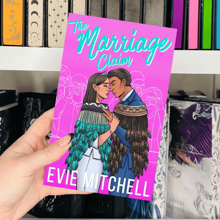 Evie Mitchell Paperback The Marriage Claim / Silent Knight (Paperback SIGNED)