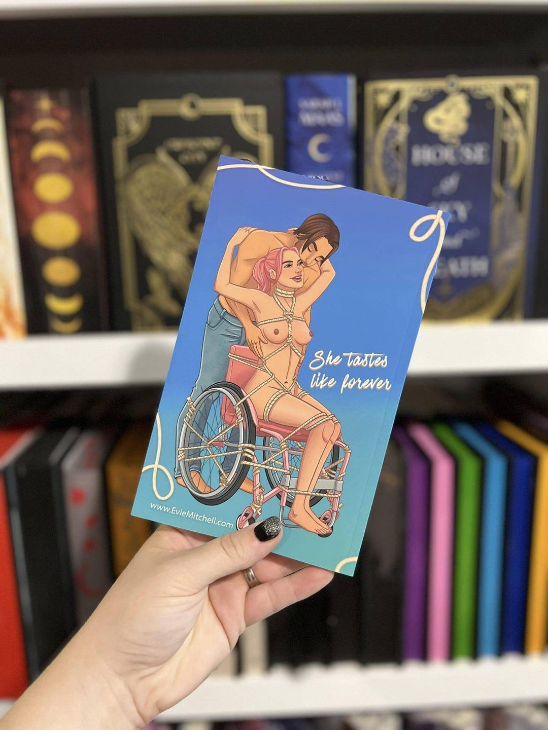 Knot My Type | A Small Town Inclusive Disability Romance | NSFW Steamy Paperback - Evie Mitchell - Paperback