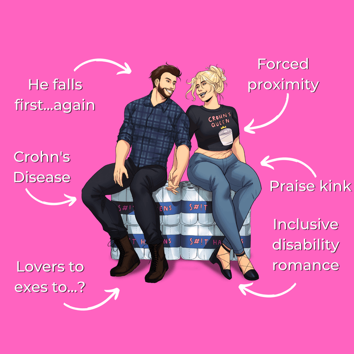 Love Flushed | A Disability Chronic Illness Small Town Romance | AUDIOBOOK - Evie Mitchell - Audiobook