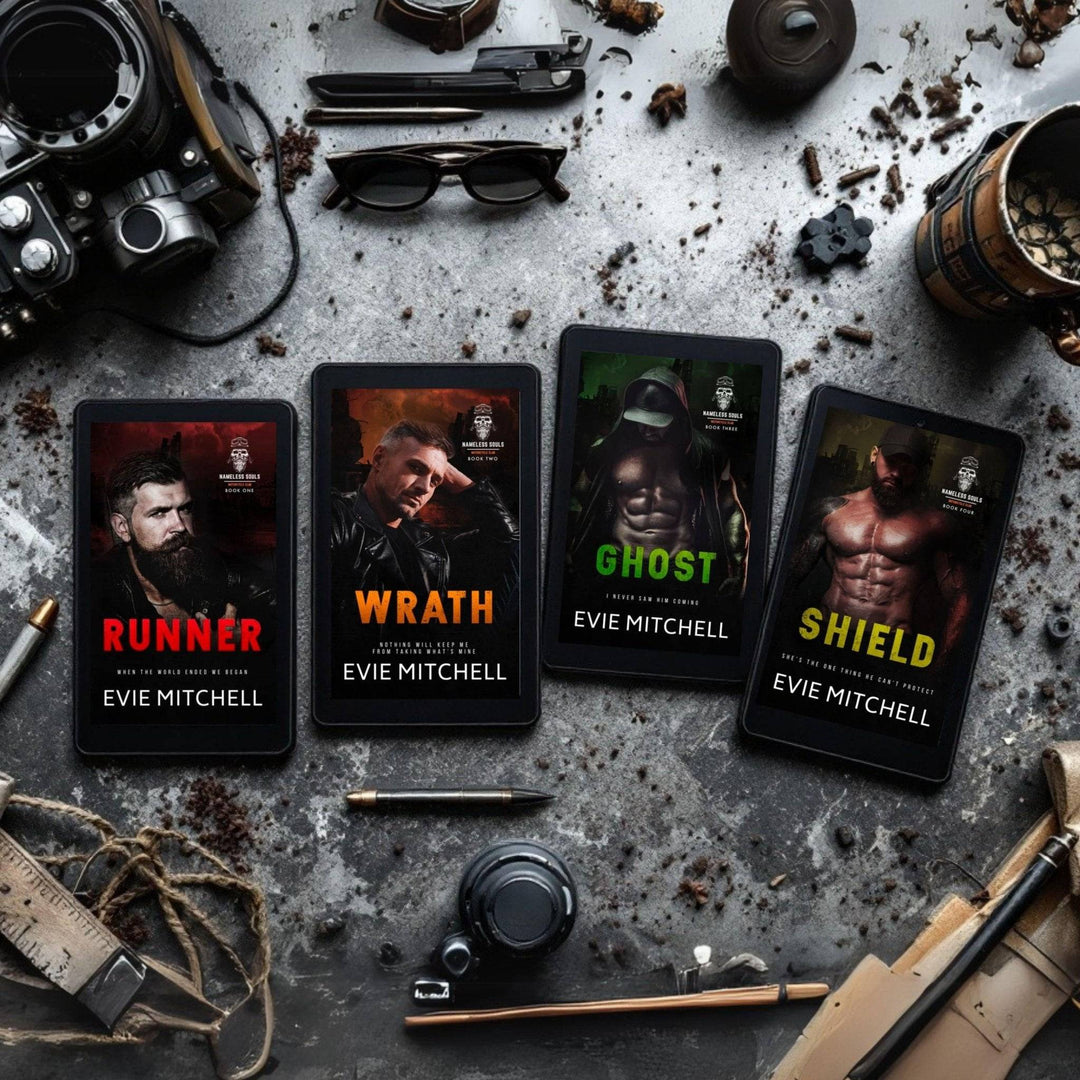 Nameless Souls MC | Spicy Dystopian Motorcycle Club Romance Bundle  Evie Mitchell.