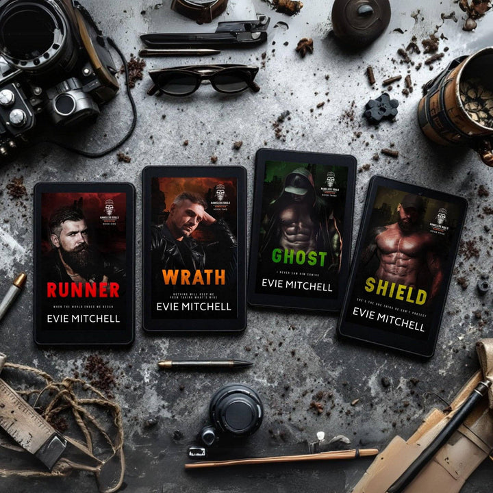 Nameless Souls MC | Spicy Dystopian Motorcycle Club Romance Bundle  Evie Mitchell.