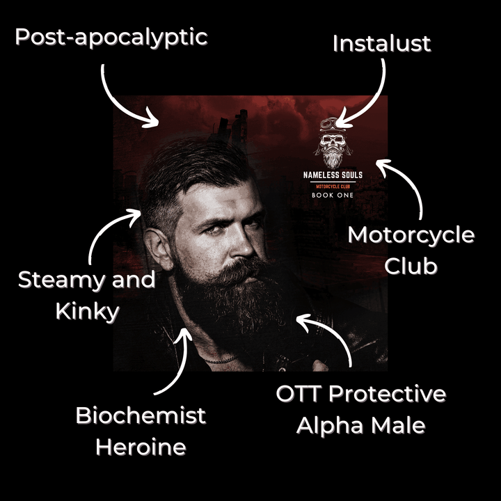Nameless Souls MC | Spicy Dystopian Motorcycle Club Romance Bundle  Evie Mitchell.