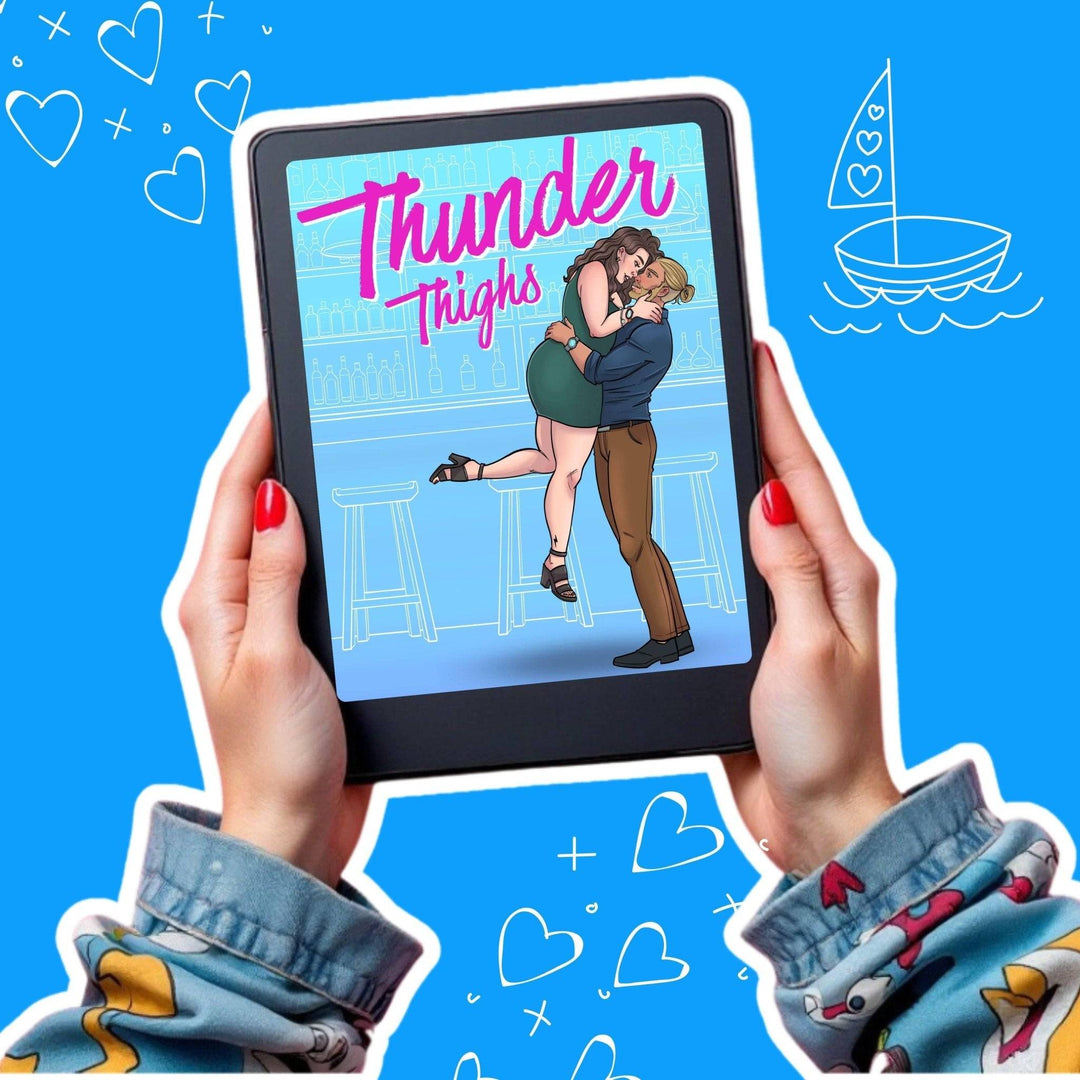 Thunder Thighs | Plus Size Small Town Romance | EBOOK - Evie Mitchell - eBook