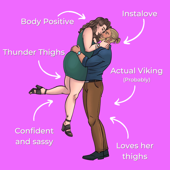 Thunder Thighs | Small Town Plus Size Steamy Romance | Paperback - Evie Mitchell - Paperback