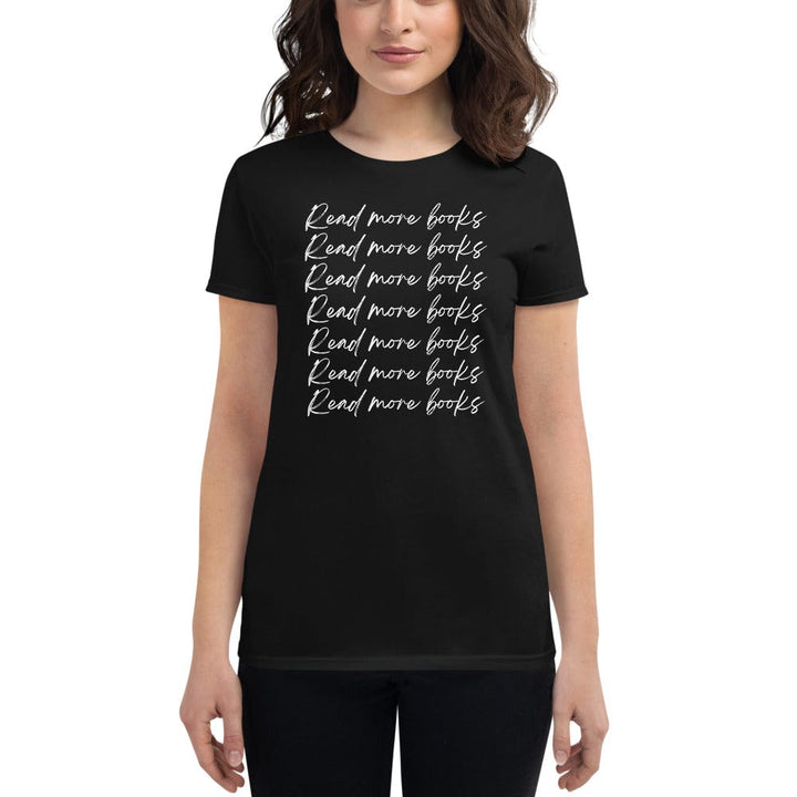 Evie Mitchell Black / S Read More Books - T-shirt