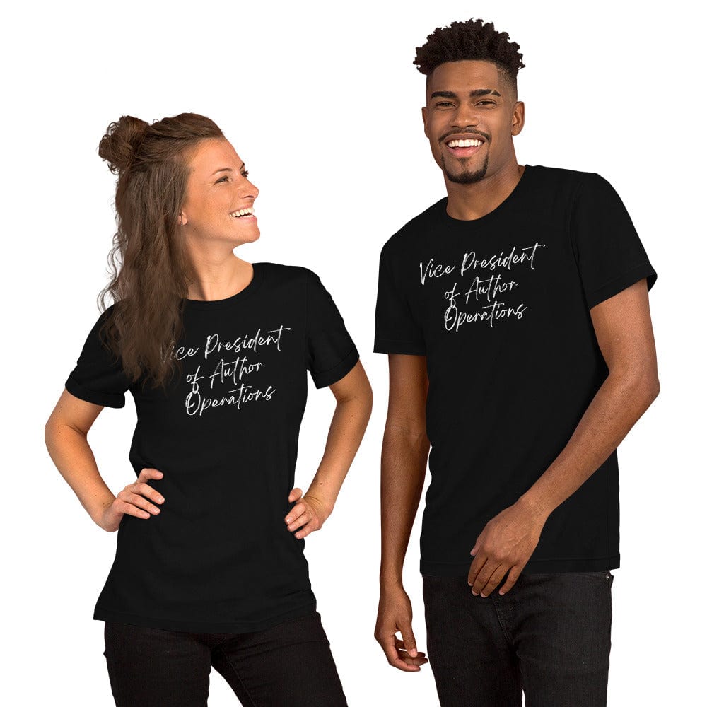 Evie Mitchell Black / XS Vice President of Author Operations - T-Shirt