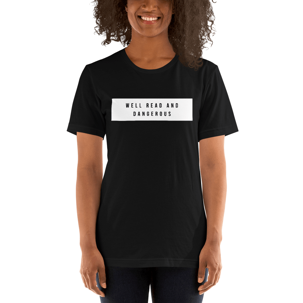 Evie Mitchell Black / XS Well Read and Dangerous - T-Shirt