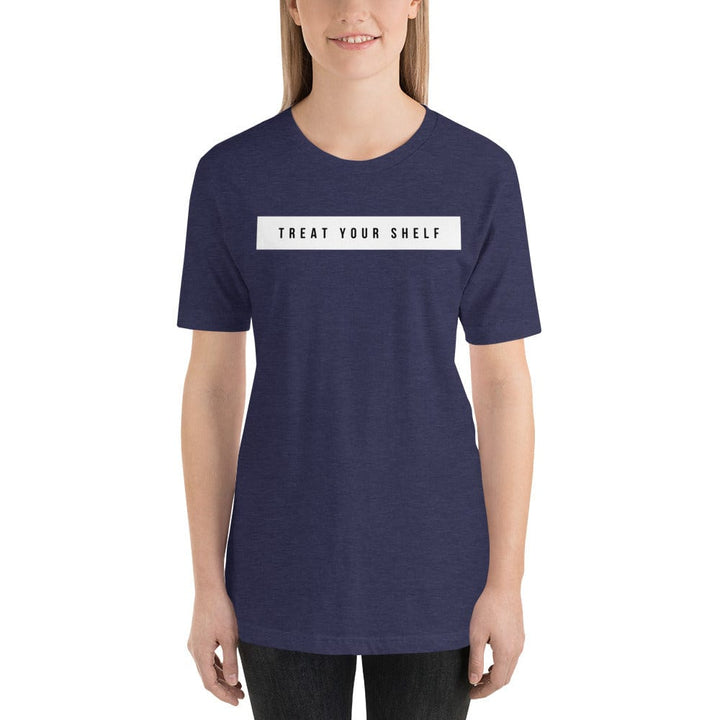 Evie Mitchell Heather Midnight Navy / XS Treat Your Shelf - T-Shirt