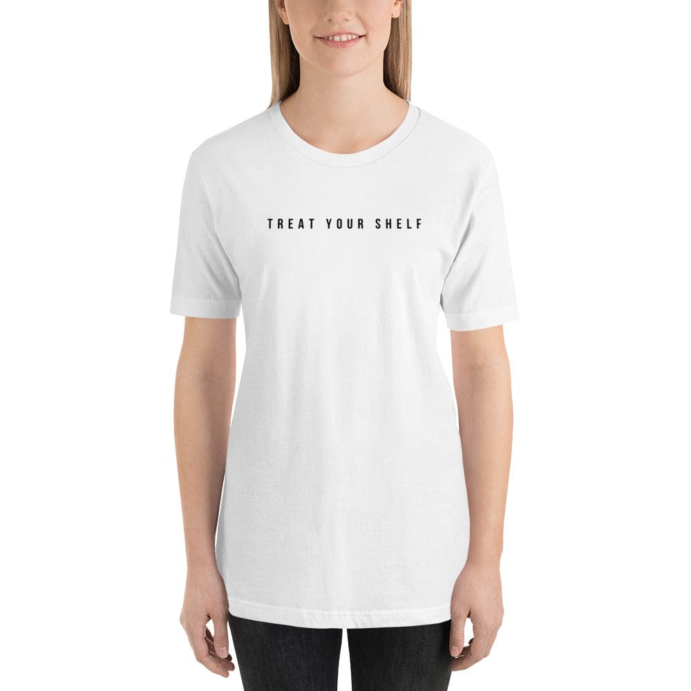 Evie Mitchell White / XS Treat Your Shelf - T-Shirt